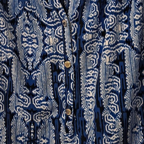 NWT Dana Buchman Blue Blouse Size Small - Picture 4 of 4